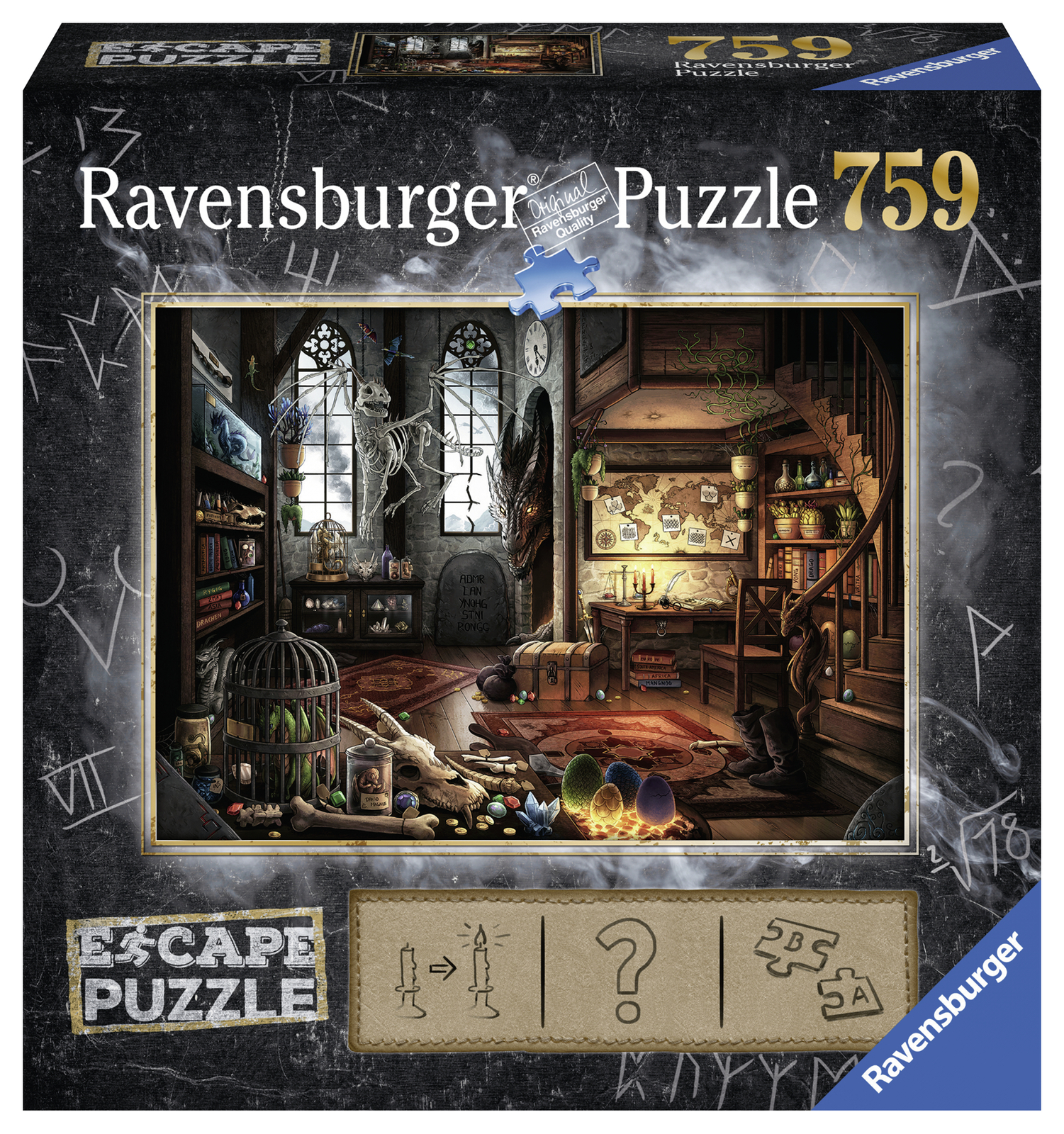 Ravensburger Escape Puzzle Dragon Laboratory Toy At Mighty Ape 