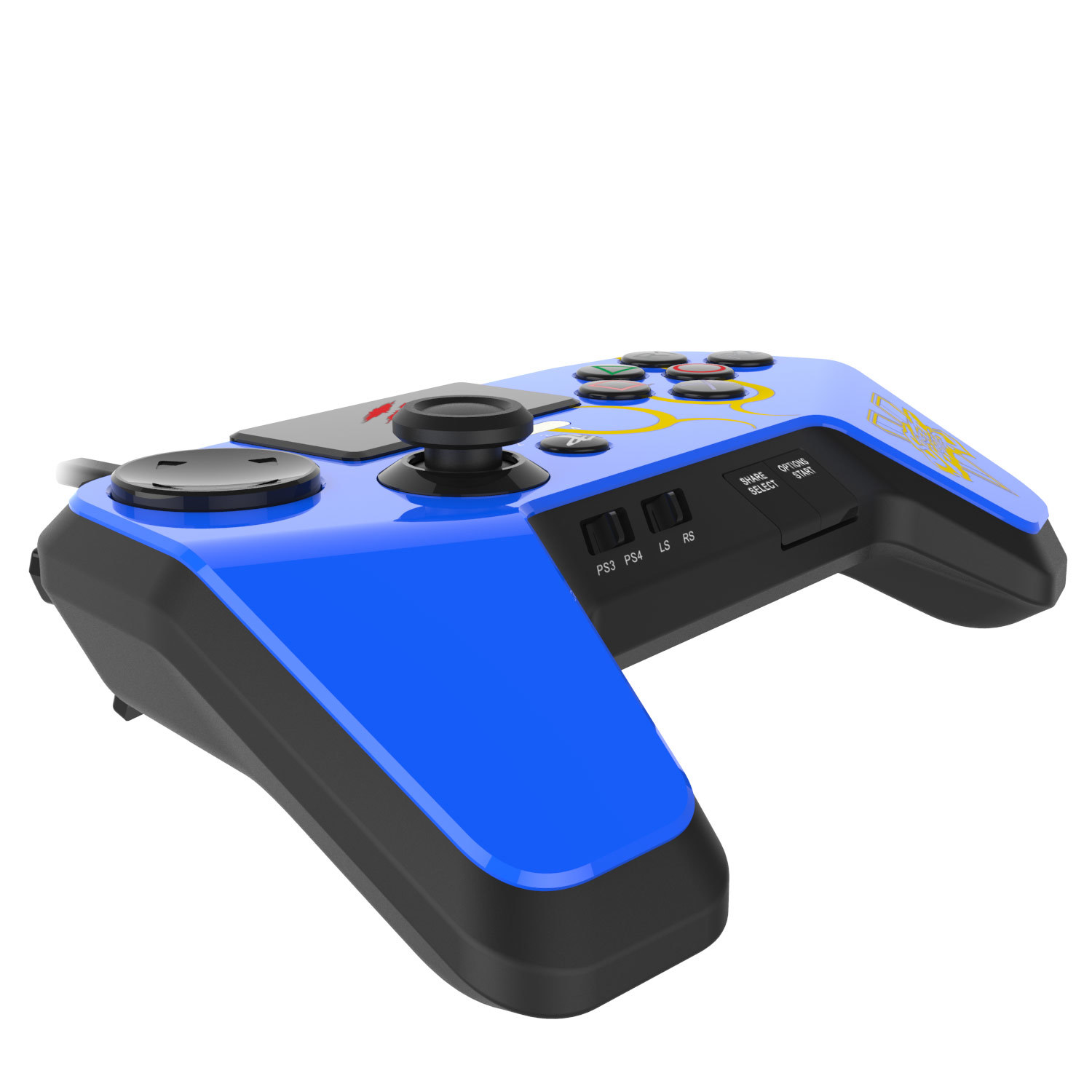 Mad Catz Street Fighter V FightPad Pro (Chun Li Blue) on PS4