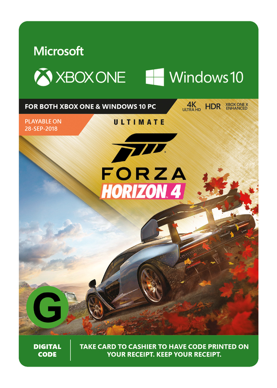 forza horizon 4 ultimate edition digital code