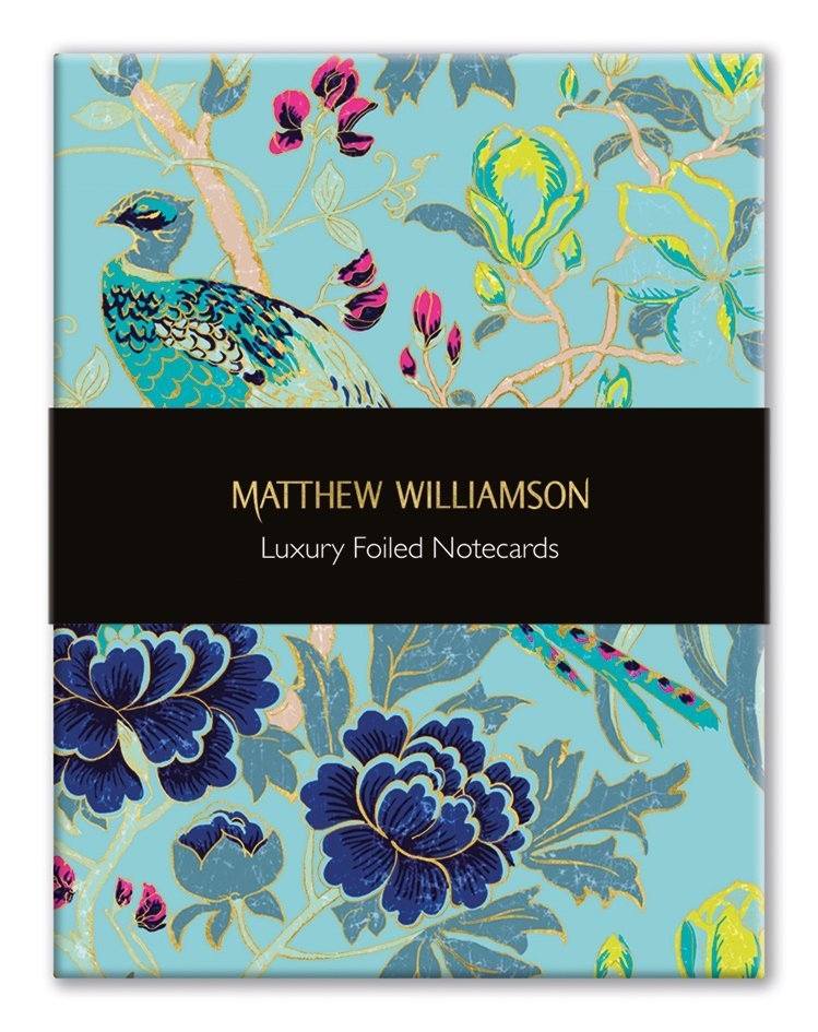 Museums and Galleries: Magnolia Peacock - Foiled Note-Cards