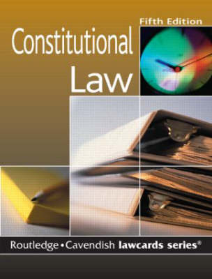 Constitutional Lawcards by Routledge image