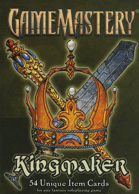 Gamemastery Item Cards: Kingmaker on Hardback by Paizo Staff