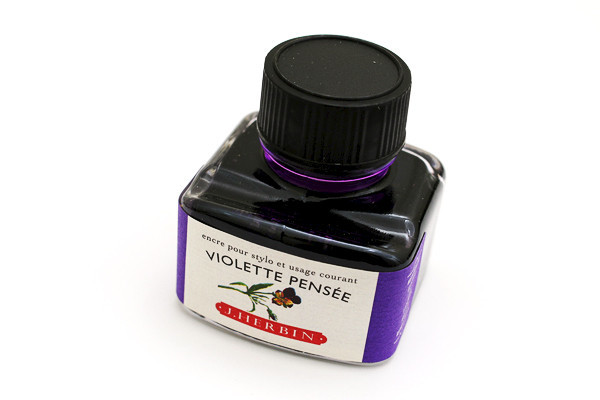 J Herbin: Fountain Pen Ink - Violette Pensee (30ml)