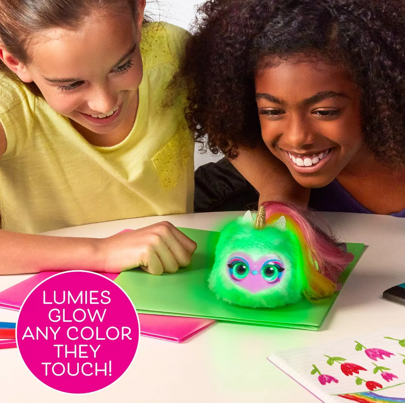 Pomsies: Lumies Interactive Plush - Dazzle GoGo image