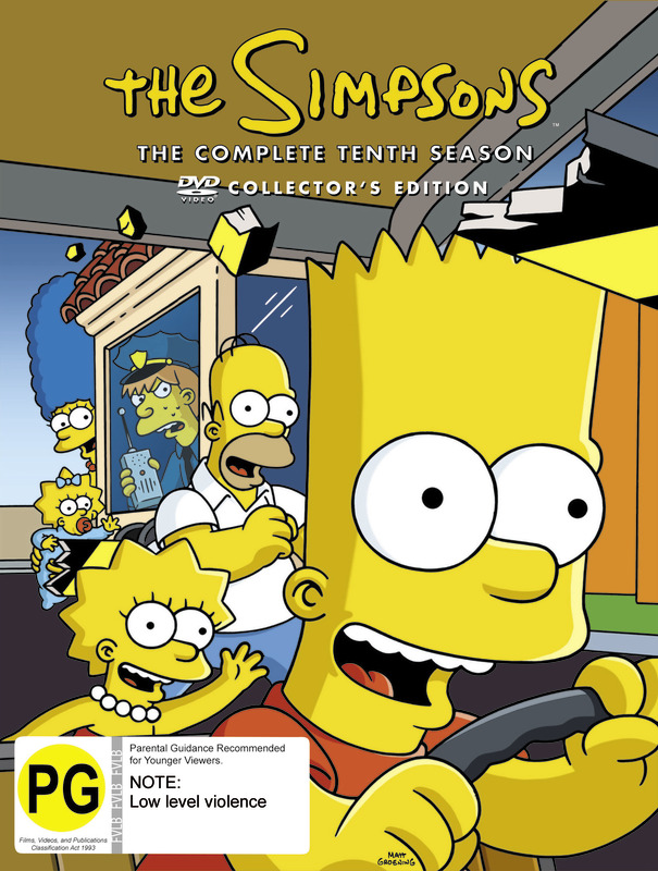 The Simpsons Season 10 DVD Buy Now at Mighty Ape NZ