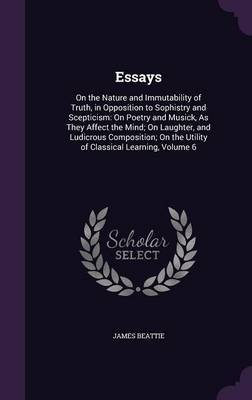 Essays by James Beattie image