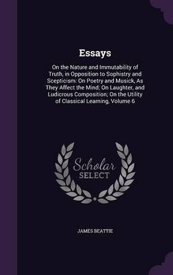 Essays on Hardback by James Beattie