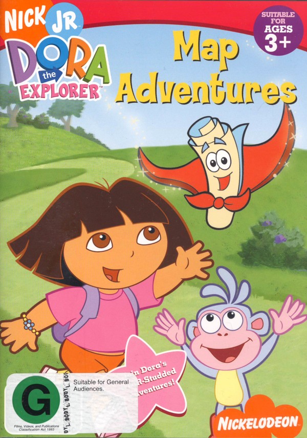 Dora The Explorer - Map Adventures on DVD image