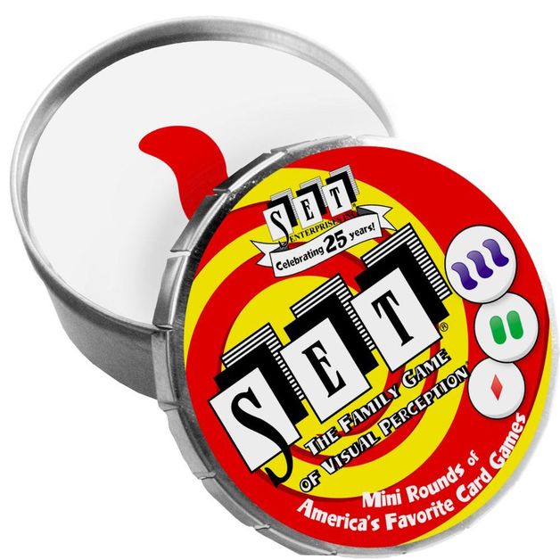 SET Mini Round Tin Card Game
