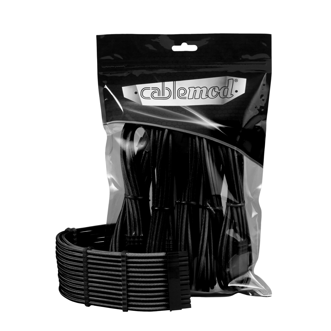 CableMod PRO ModMesh Cable Extension Kit Black at Mighty Ape NZ
