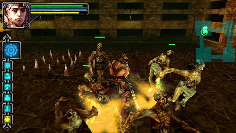 Warriors of the Lost Empire on PSP