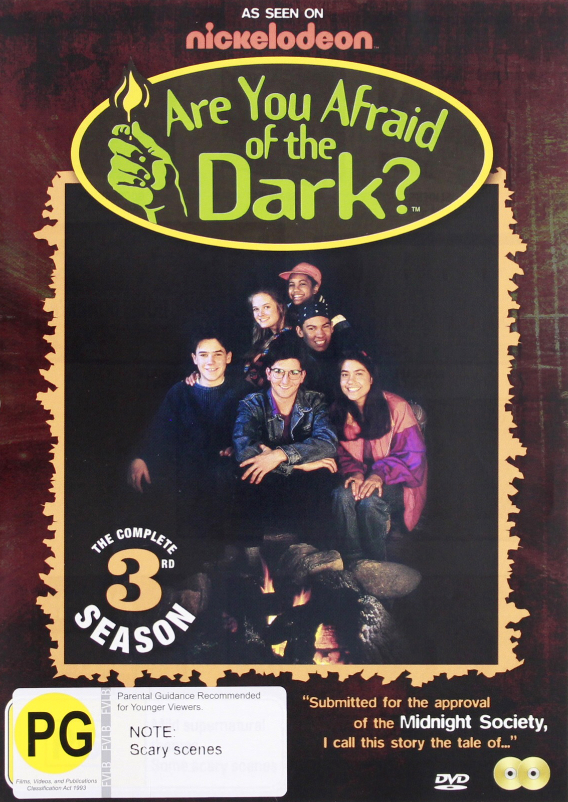 Are You Afraid Of The Dark? - Season Three on DVD