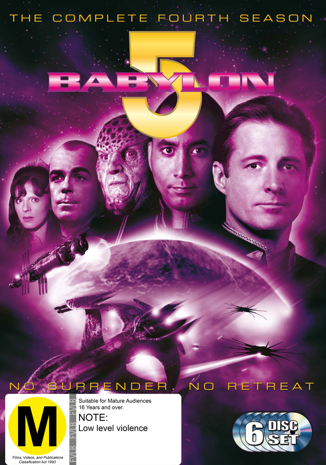 Babylon 5 - Season 4 (6 Disc Set) on DVD image