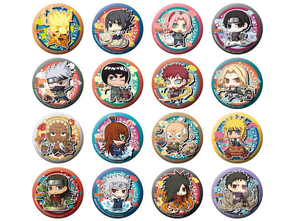 Naruto Shippuden: Shinobi World War - Can Badge (Blind Bag) image