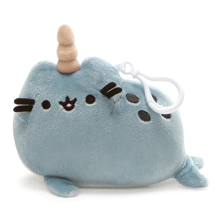Pusheen: Narwhal - Backpack Clip image