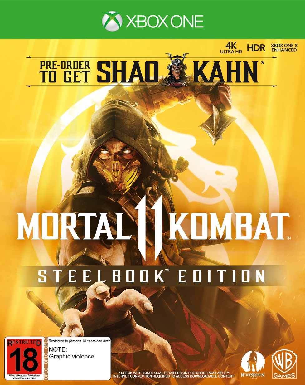 Mortal Kombat 11 Steelbook Edition for Xbox One image