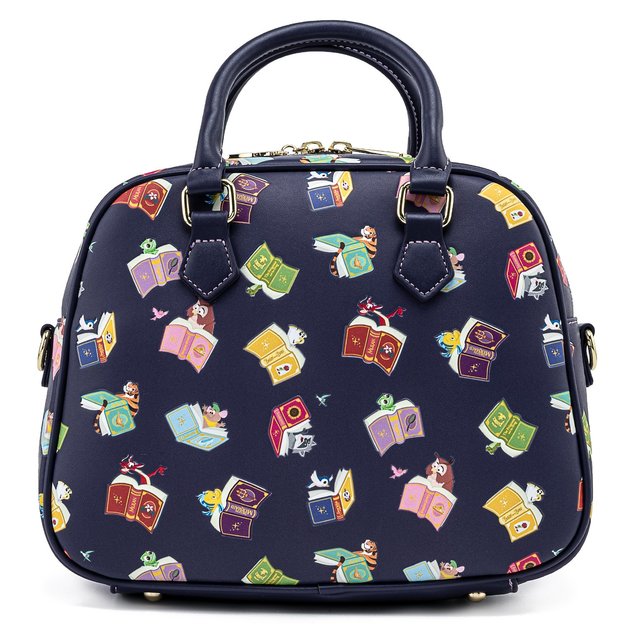 loungefly disney princess books purse