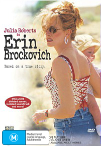 Erin Brockovich on DVD image