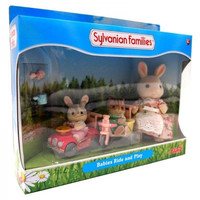 sylvanian families babies ride and play