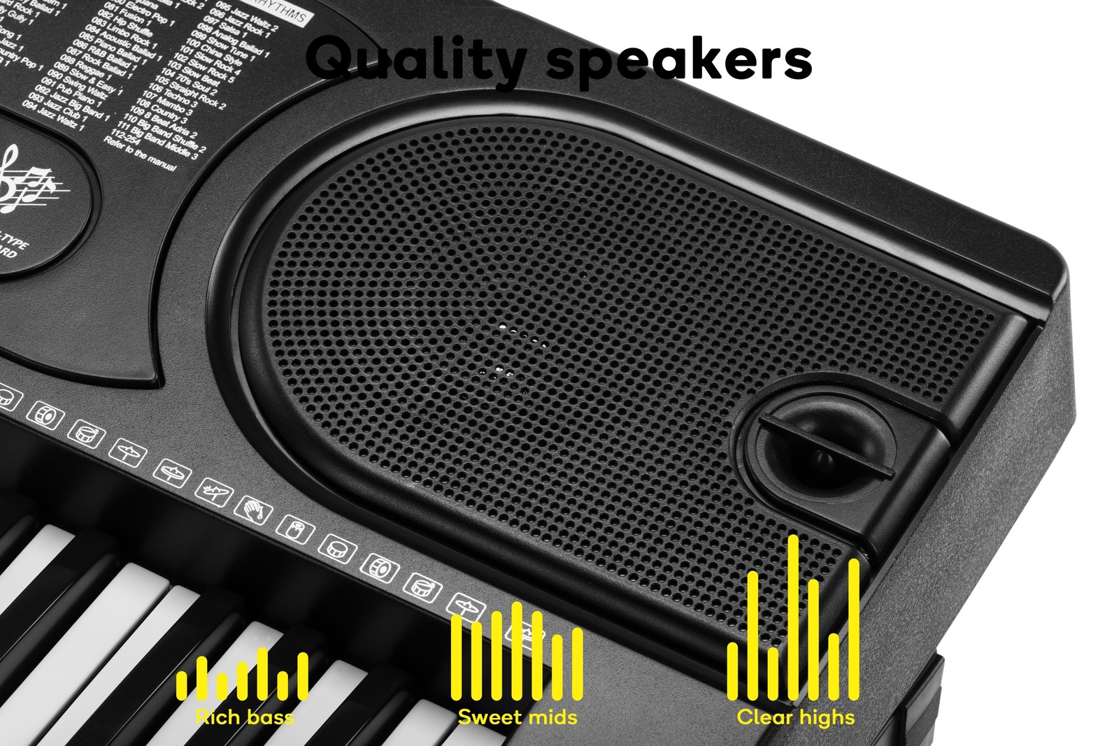 Royale 61 Key Electronic Piano Keyboard & Stand at Mighty Ape NZ