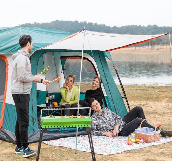 Buy 68 Person 2 Room Family Camping Tent at Mighty Ape NZ