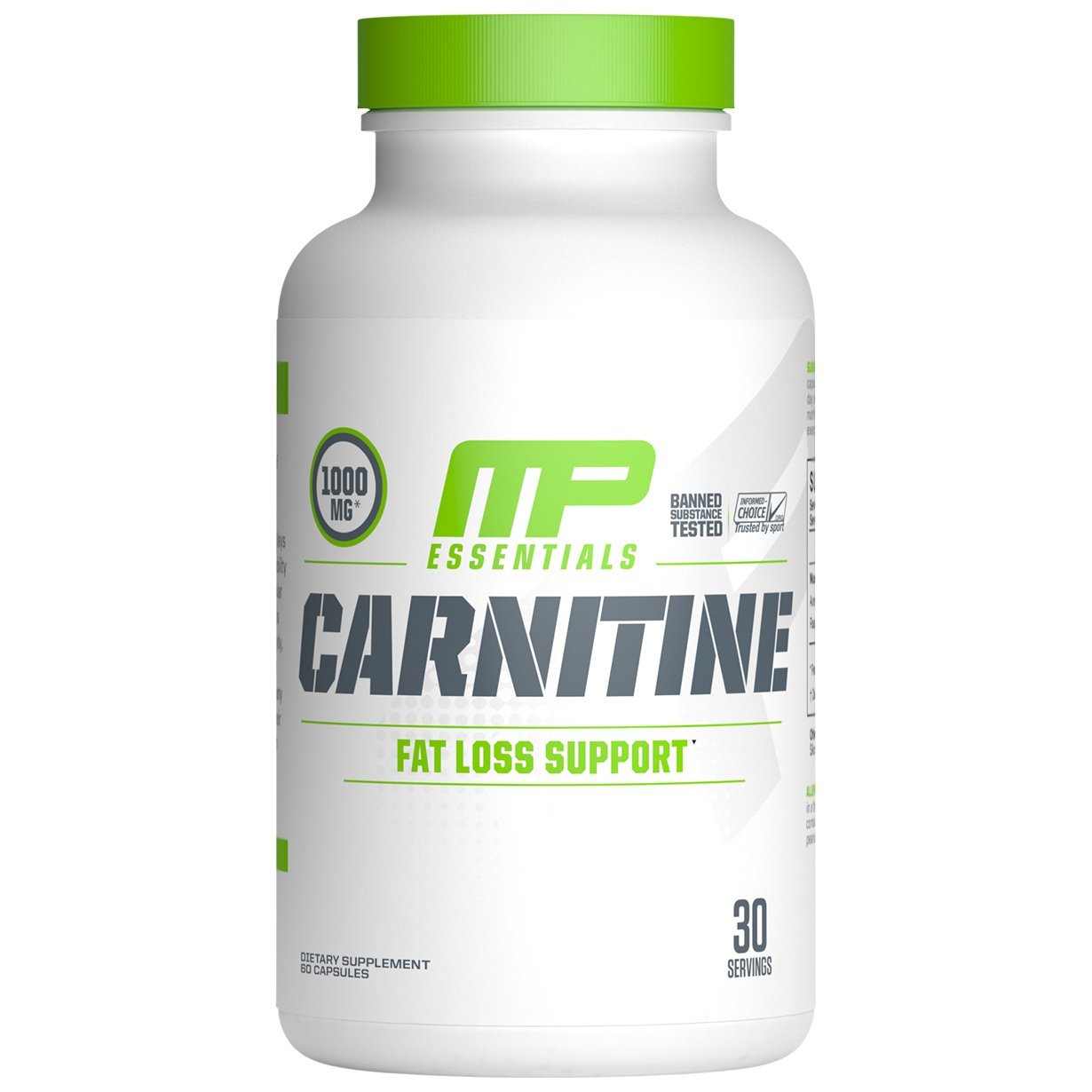 Buy MusclePharm Essentials Carnitine Weight Loss Support at Mighty Ape NZ