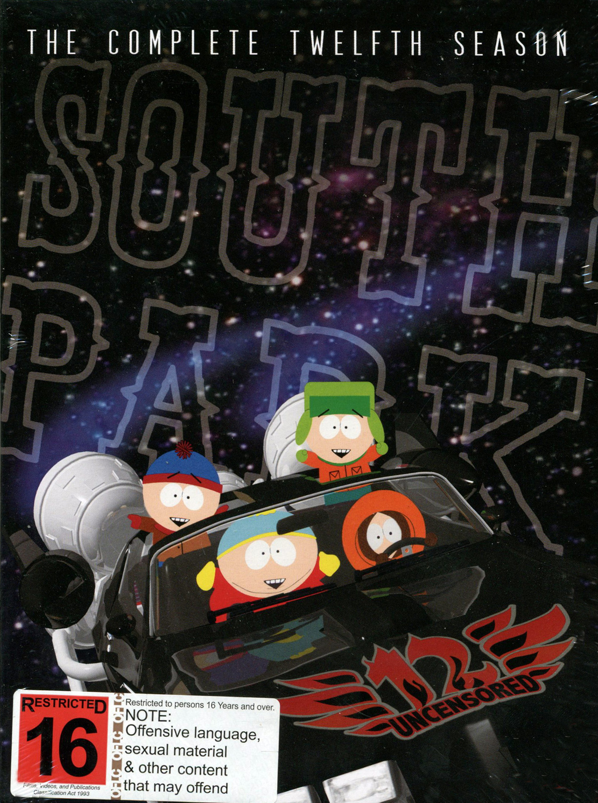 South Park - The Complete 12th Season (3 Disc Set) on DVD image