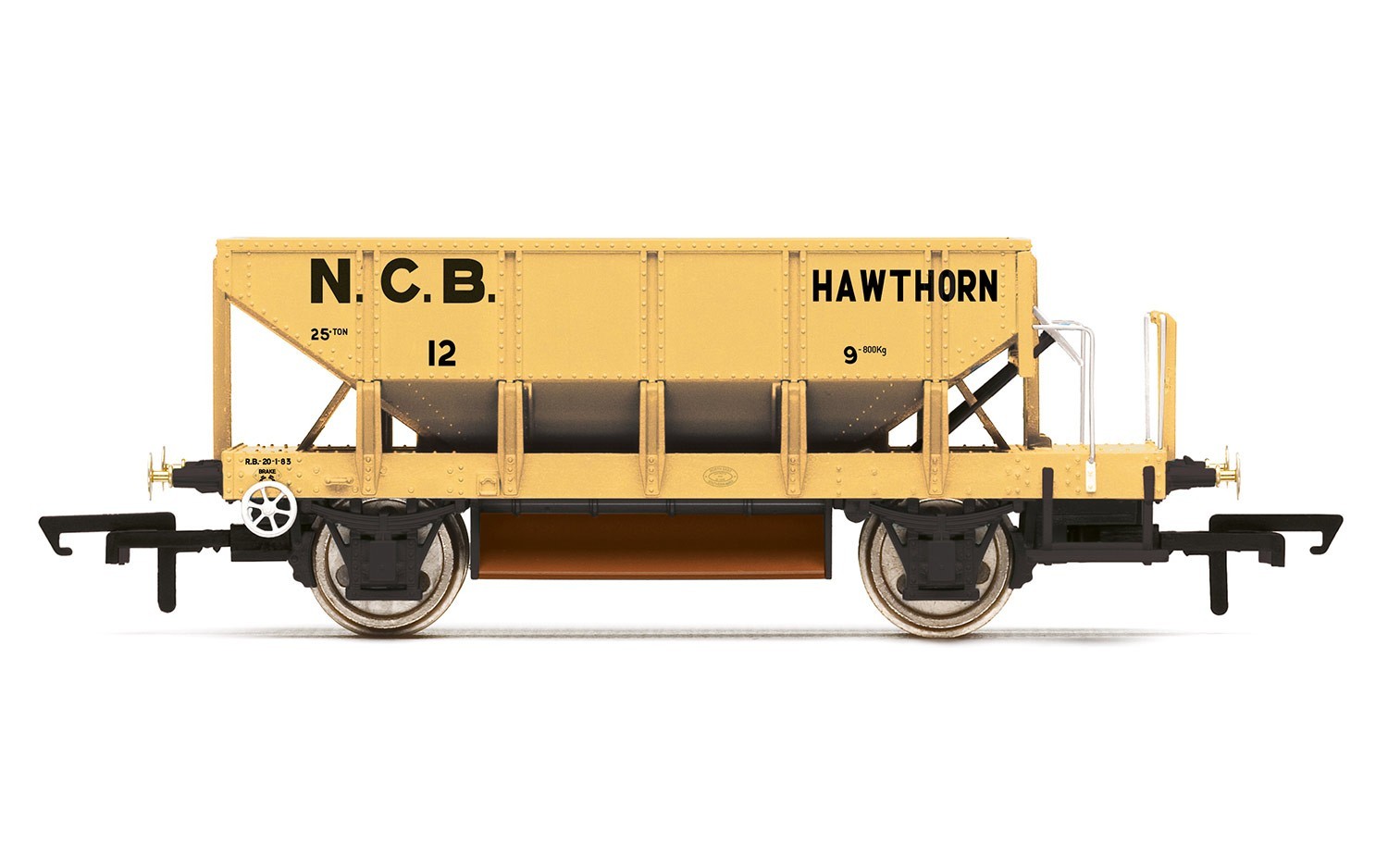 Hornby Trout' Ballast Hopper Wagon, National Coal Board at Mighty Ape NZ