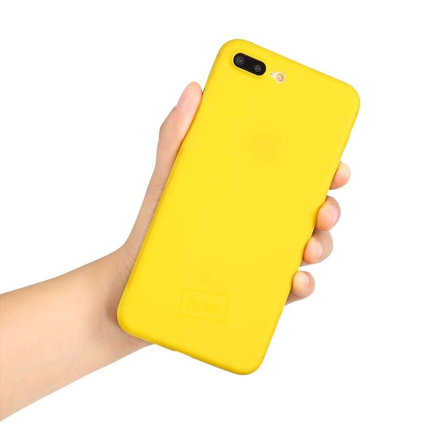 Kase Go Original iPhone 8 Plus Slim Case - Yellow Submarine