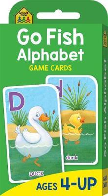 School Zone Go Fish Alphabet Game Cards image