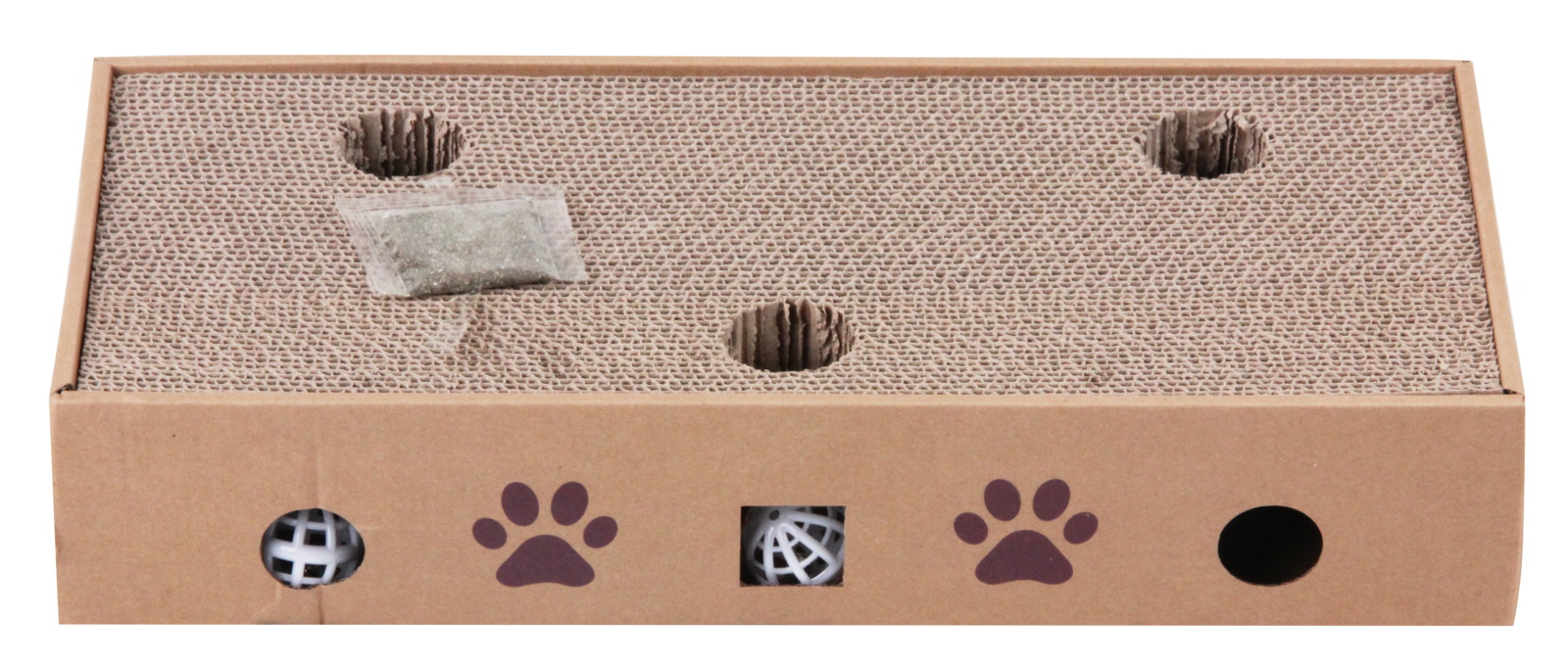 Buy Pawise 2 in 1 Cat Scratching Box at Mighty Ape NZ