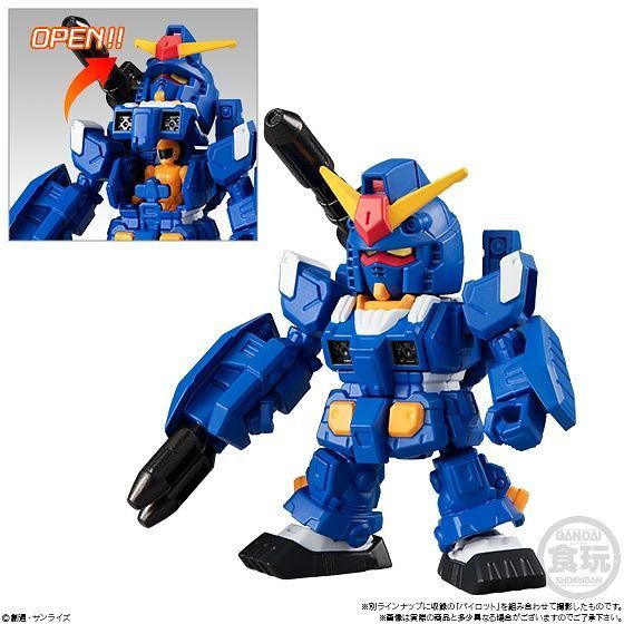 BANDAI GUNDAM Micro Wars Vol.2 All 5 type set Japan import NEW Mini Figure