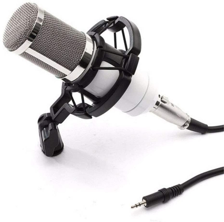 Studio Condenser Mic Set White/Silver (4pcs) at Mighty Ape NZ