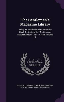 The Gentleman's Magazine Library by George Laurence Gomme image