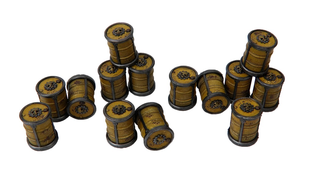 TTCombat: Tabletop Scenics - Gothic Barrels image