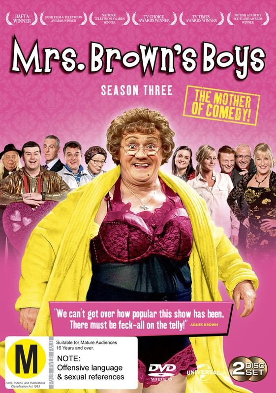 Mrs Brown's Boys - Season Three on DVD