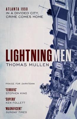 Lightning Men on Hardback by Thomas Mullen