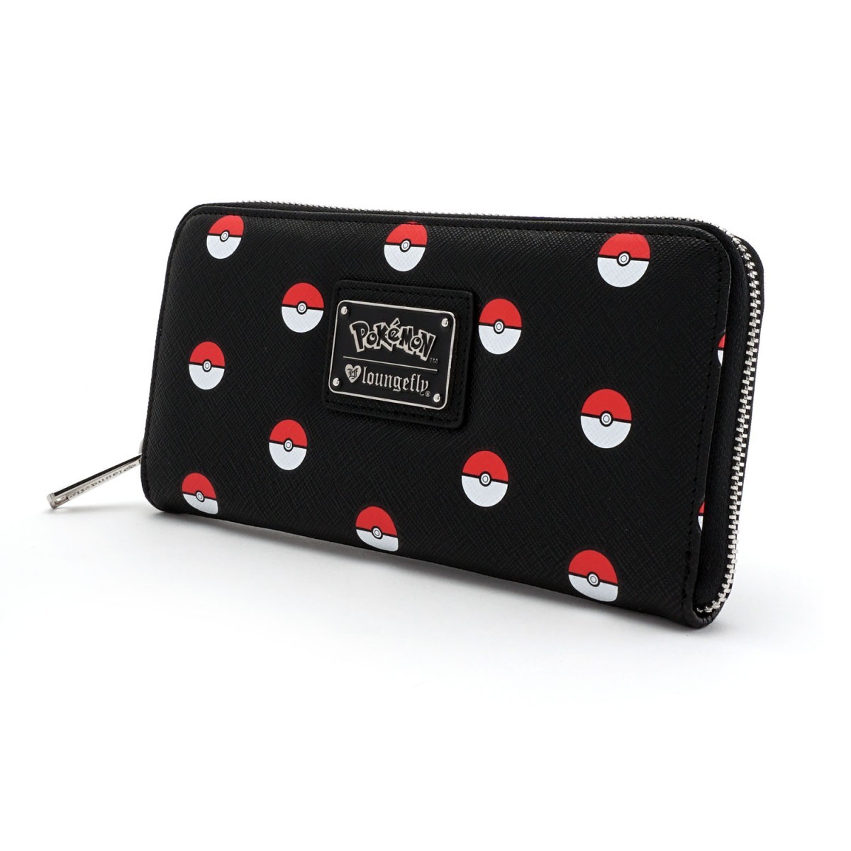 Loungefly Pokemon Pokeball Print Zip Around Wallet image