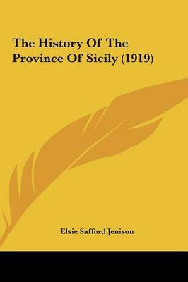 History of the Province of Sicily (1919) image