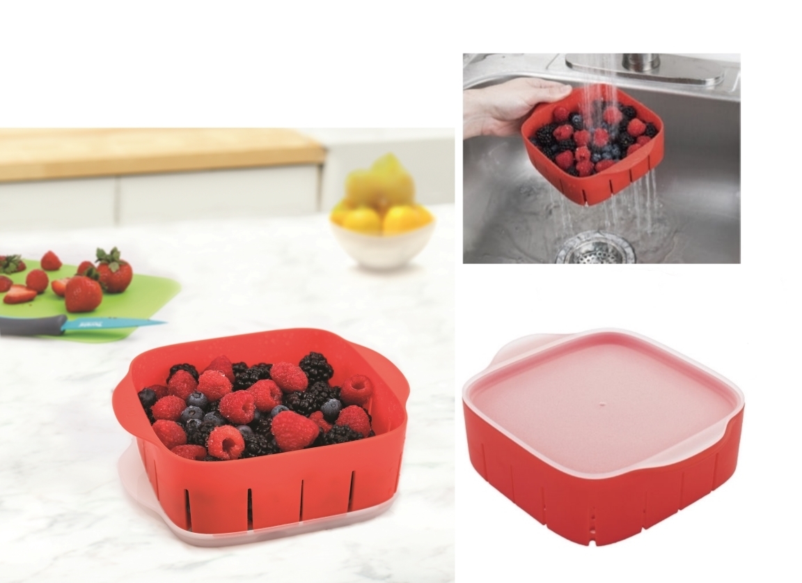 Rinse 'N' Store Berry Colander image
