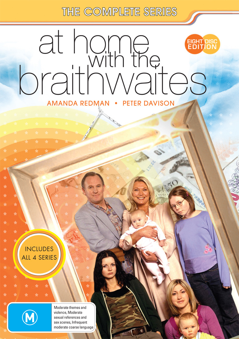 At Home With The Braithwaites - The Complete Series (8 Disc Box Set) on DVD image