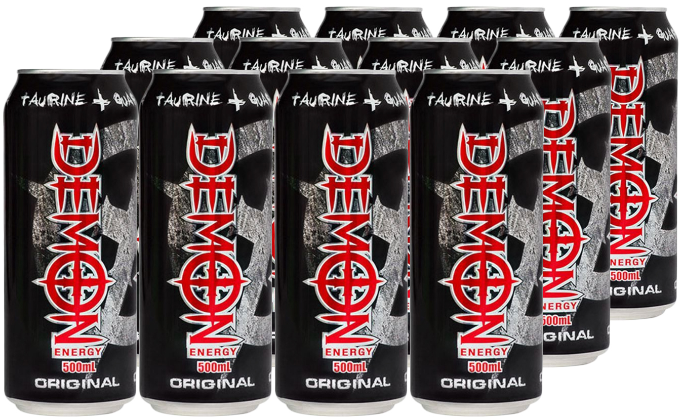 Demon Energy Original Can 500ml (12 Pack)