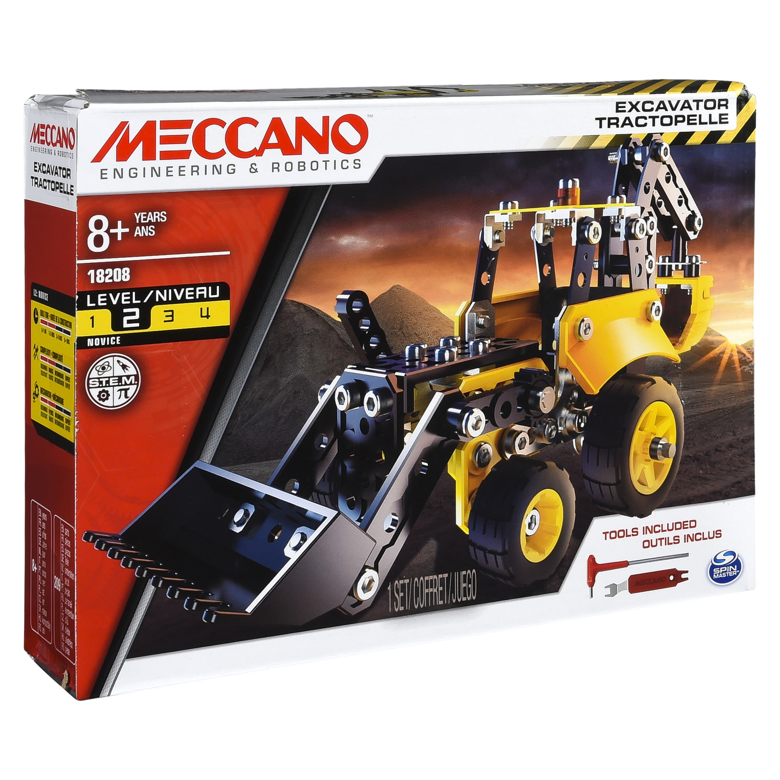 Meccano: Excavator Construction Set image