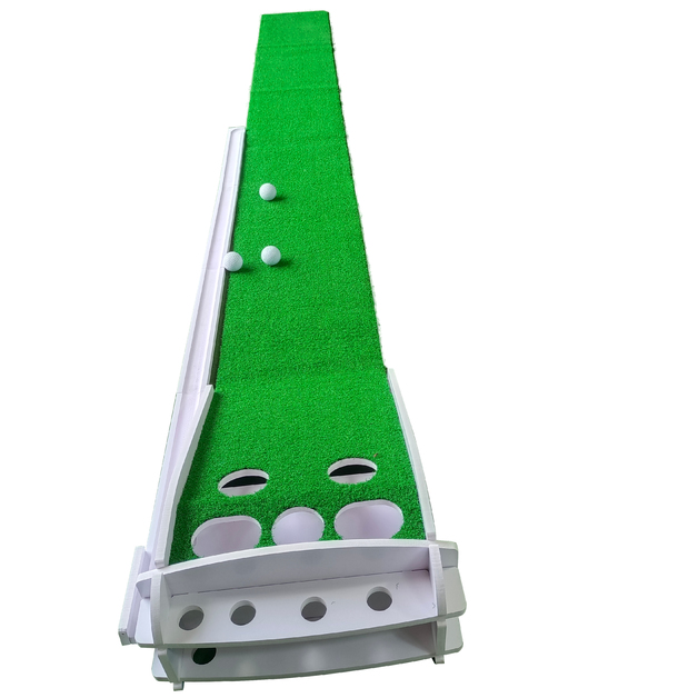Buy 3M Golf Putting Green Practice Mat with Ball Return at Mighty Ape NZ