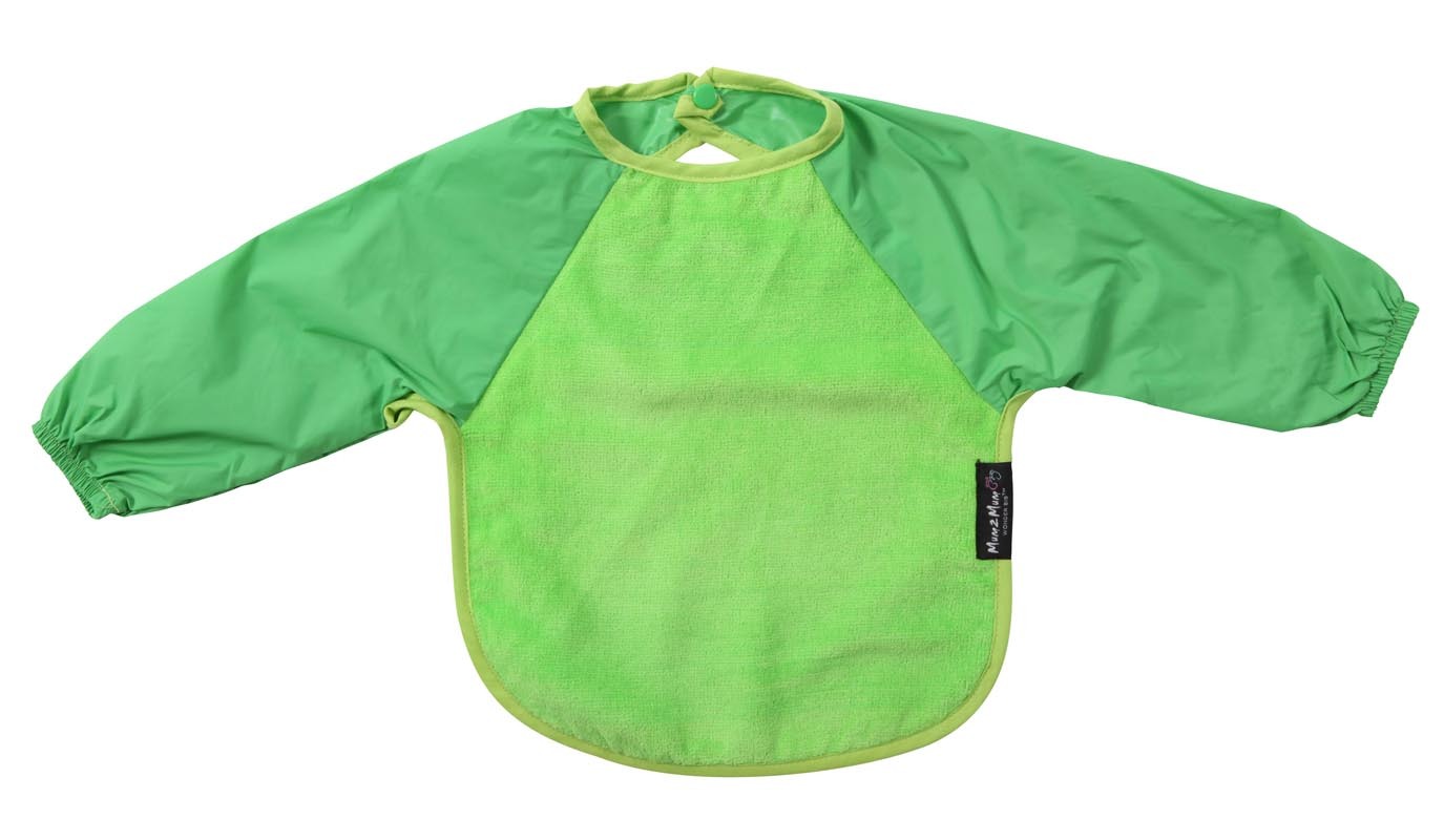 Mum 2 Mum Sleeved Wonder Bib (18-36 Months) - Lime image