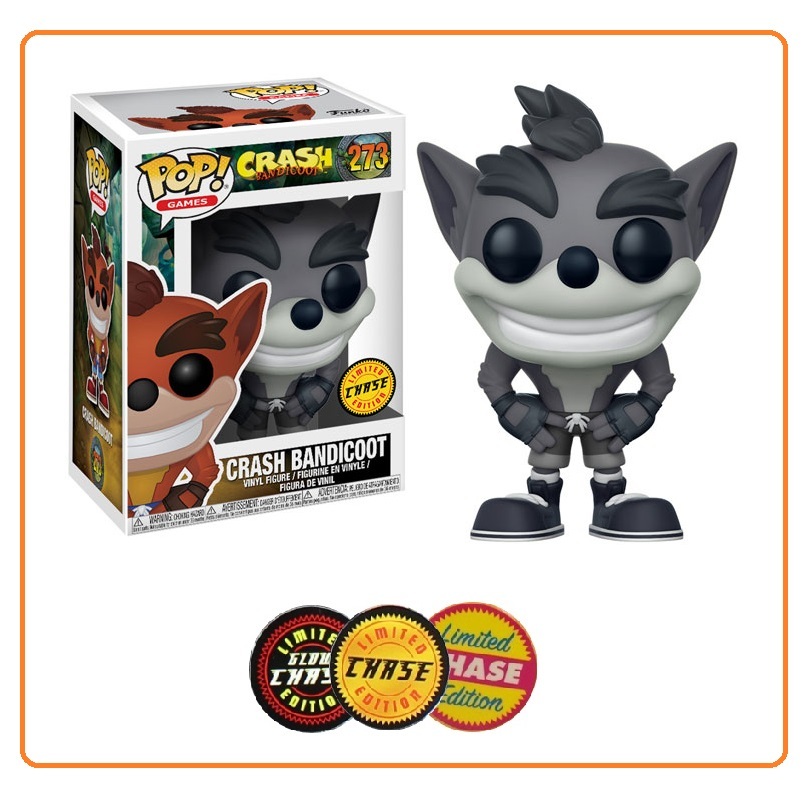Crash Bandicoot - Pop! Vinyl Figure (with a chance for a Chase version!) image