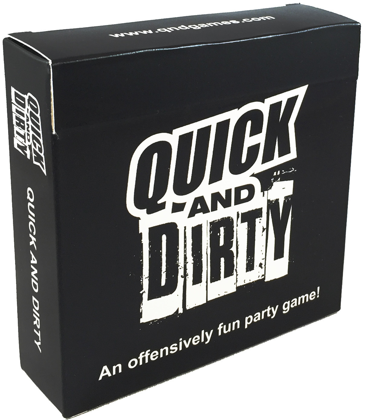 Quick and Dirty: Black Edition - An Offensively Fun Party Game