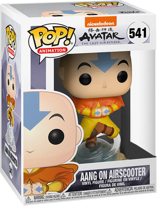 Avatar: Aang (on Air-Scooter) - Pop! Vinyl Figure image