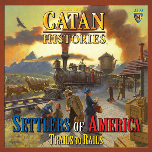 Catan Histories: Settlers of America: Trails to Rails image
