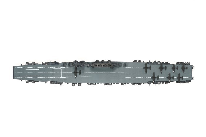 Tamiya U.S. Aircraft Carrier Saratoga CV-3 1/700 Model Kit